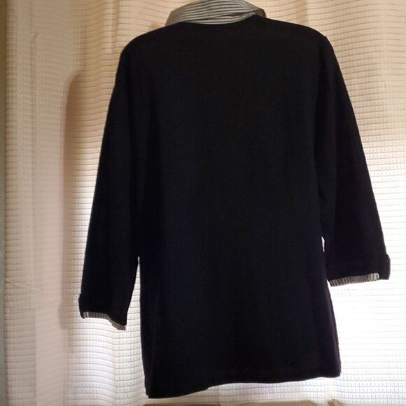 Denim & Co. KNIT TOP SIZE L - Picture 4 of 5